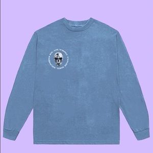 Bad bunny el ultimo tour del mundo longsleeve blue